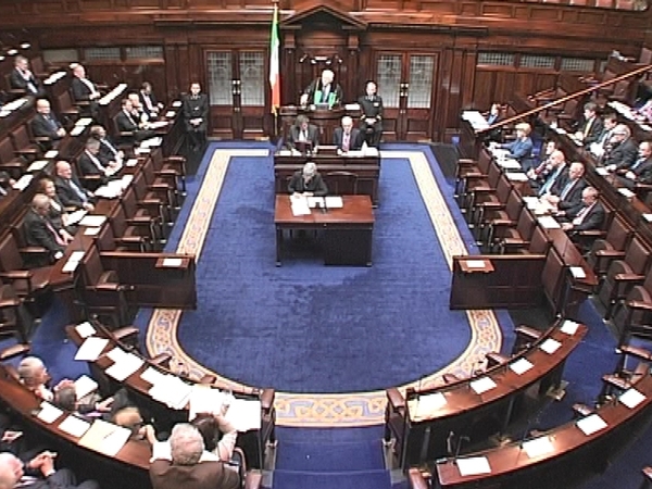 Dáil - Set to sit next week
