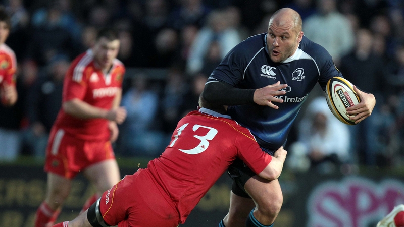 CJ van der Linde in action for Leinster