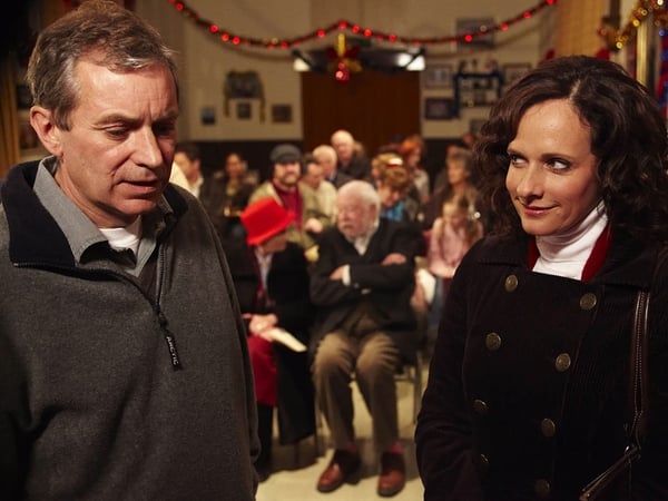 Emmerdale - Will Sally (Siân Reeves) return to terrorise Ashley (John Middleton)?