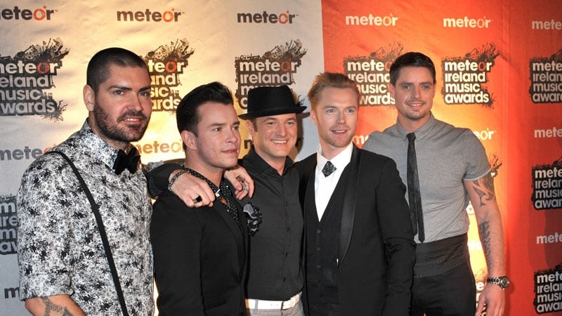 Boyzone stayed with Gately's coffin the night before his funeral