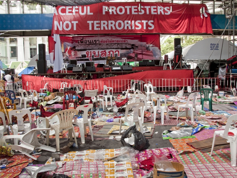 Bangkok - Massive clean-up under way
