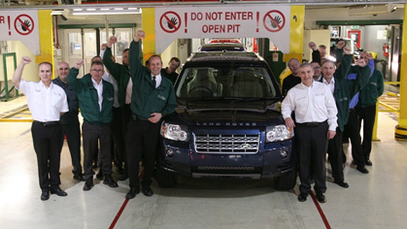The 200,000th Freelander 2