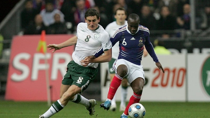 Lassana Diarra in action for France against Ireland