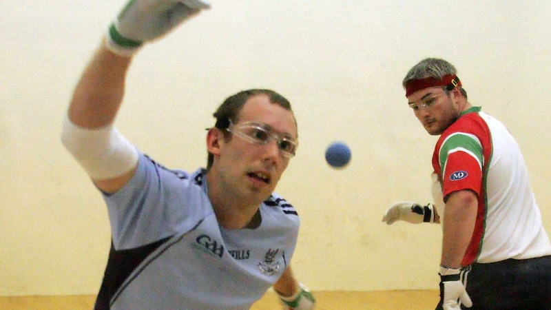 Dessie Keegan - The Mayo man (right) will meet Paul Mullins in the last 16