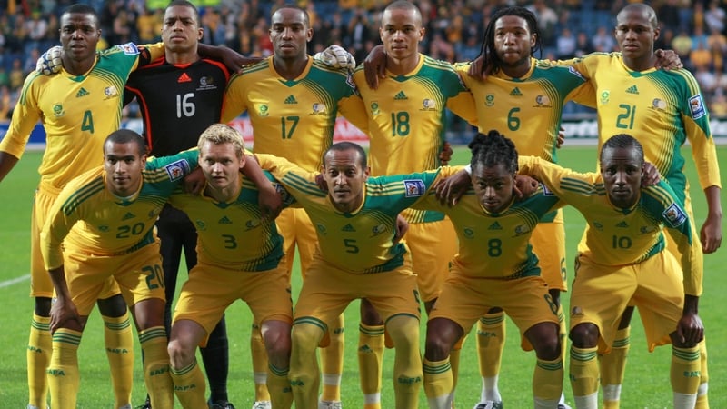 The South African football team is known as Bafana Bafana (The Boys)