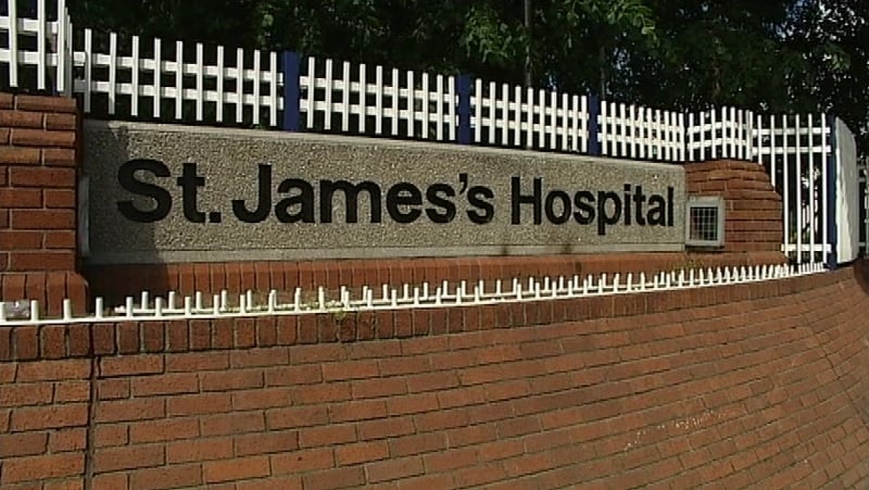 The emergency department at St James's was found to be cluttered due to overcrowding