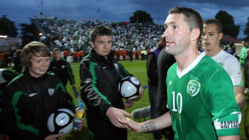 Robbie Keane struck a brace against Algeria at the RDS