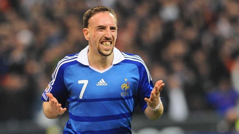 Franck Ribery was among the scorers for France