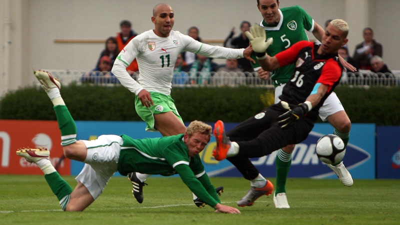 Algeria tasted defeat in their pre-World Cup friendly against the Republic of Ireland