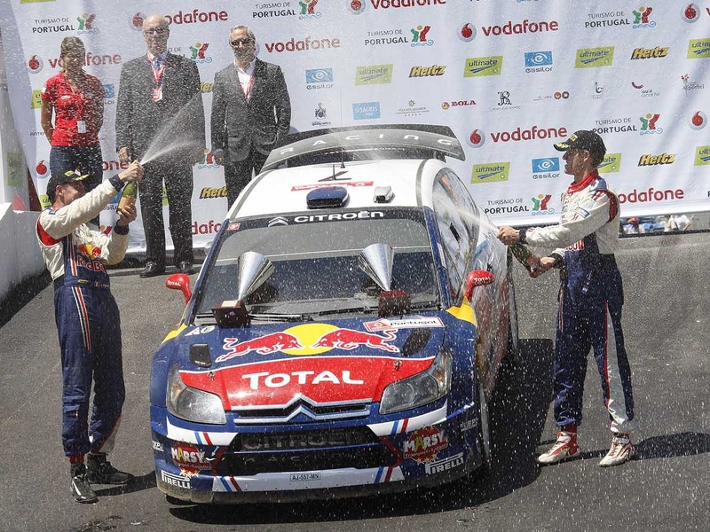 Sebastien Ogier scored his first world rally championship win in the Rally of Portugal