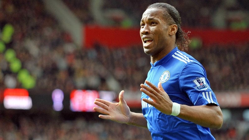 Didier Drogba claimed an opening day hat-trick for Chelsea