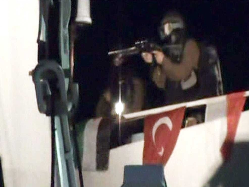 Israel - Troops boarded Turkish vessel