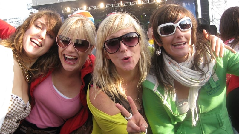 Deirdre Mullins and pals