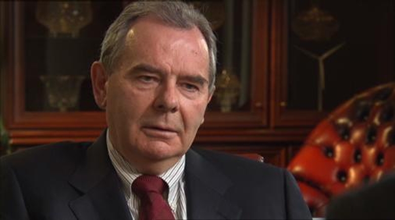 Seán Quinn applied for bankruptcy in Northern Ireland