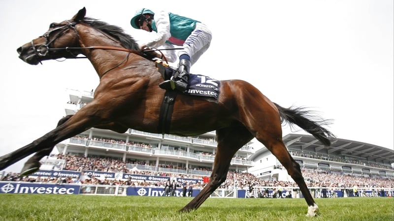 Ryan Moore on Workforce takes victory in the Investec Derby