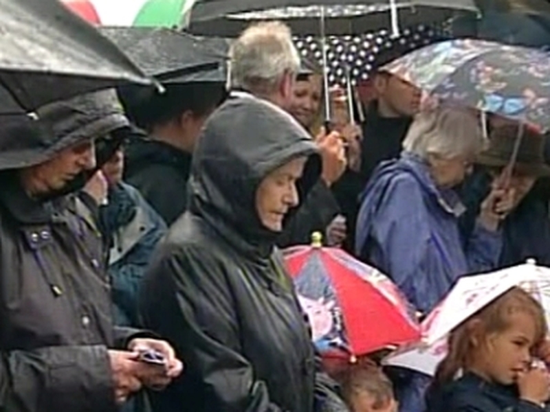 Cumbria - Memorial service