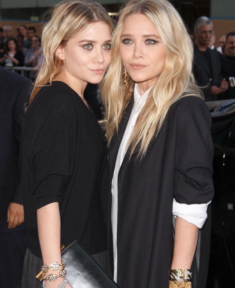 The Olsen twins hold the paps responsible for their 'granny chic' style