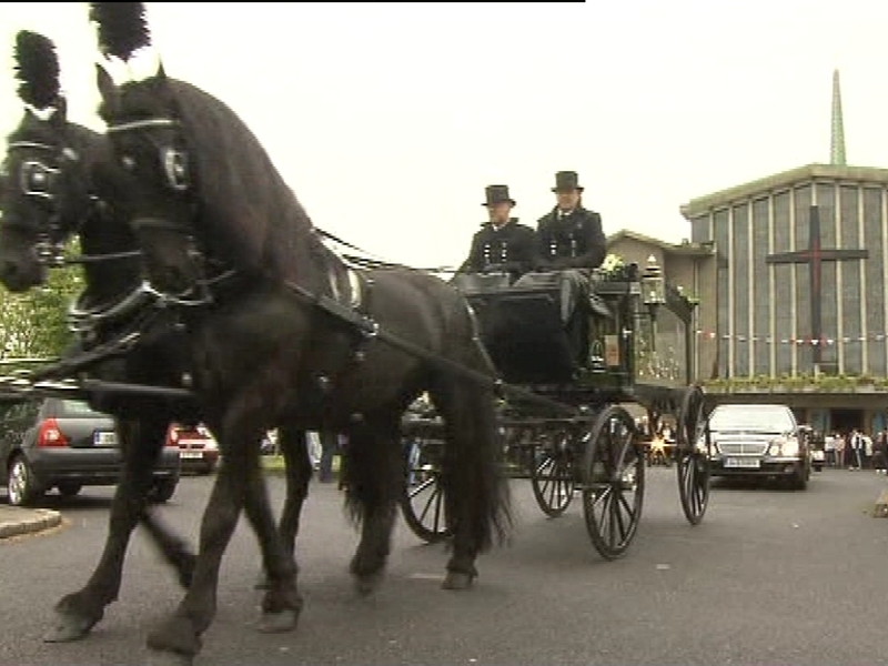 Finglas - Funeral at the Church of the Annunciation