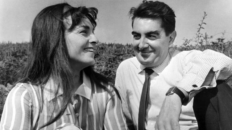 Barbara Jefford and Milo O'Shea in Ulysses