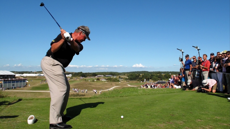 Darren Clarke had a disappointing start on the second day of the US PGA Championship