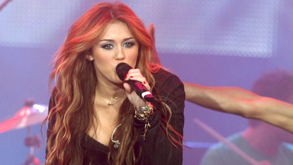 Miley Cyrus - her kiss was described as 'weird'
