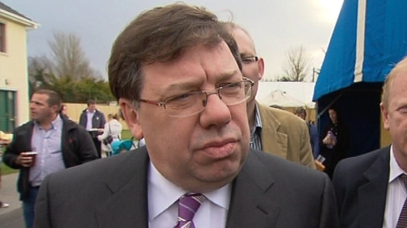 Brian Cowen - 'No one predicted scale of collapse'