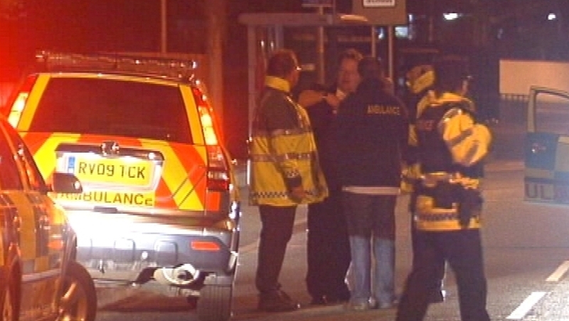 Holywood attack - Man being questioned