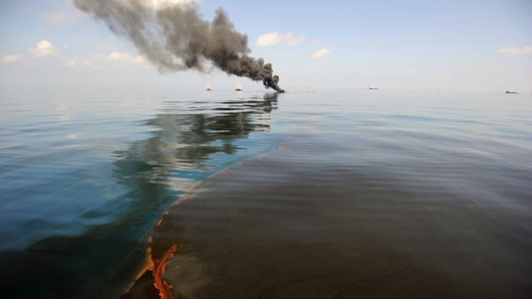 Almost five million barrels of oil spilt into the Gulf of Mexico following an explosion on BP's offshore rig