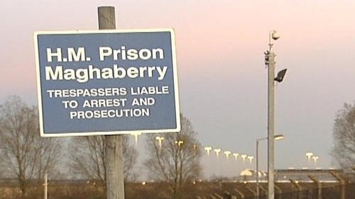 Maghaberry - Protest linked to dispute