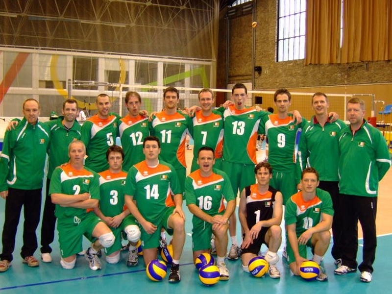 Ireland's volleyball squad