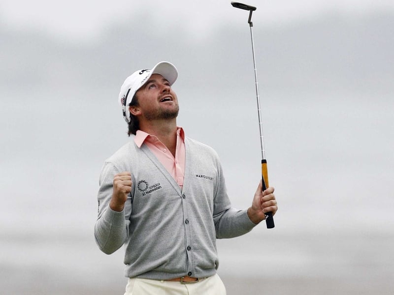 Graeme McDowell beat Frenchman Gregory Havret by one shot to land the US Open at Pebble Beach