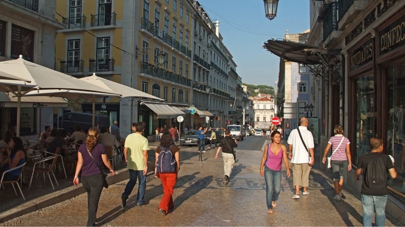 Lisbon, the capital of Portugal