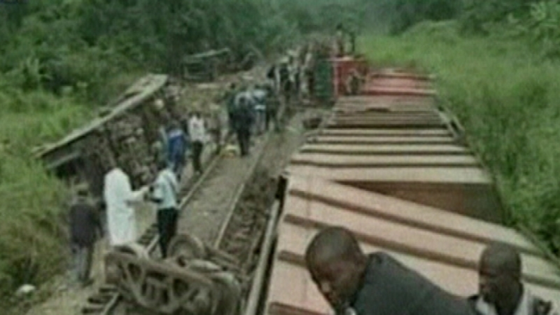 Congo rail crash - Search continues for victims