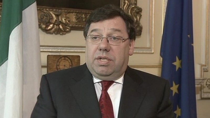 Brian Cowen - Accompanied by Eamon Ryan