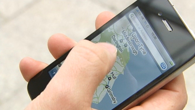 iPhone - Contains a position-logging feature