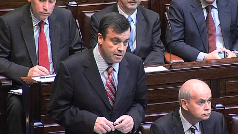 Brian Lenihan - Sticks to position on 'political' decisions