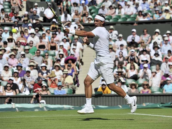 The exertions of a long, hard season appear to be catching up with Rafa Nadal