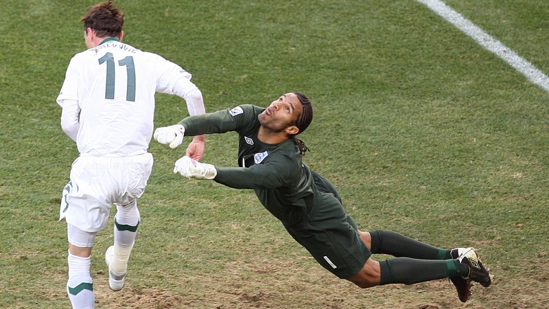 David James in action