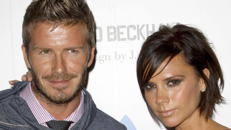 Beckham - David had Victoria in tears