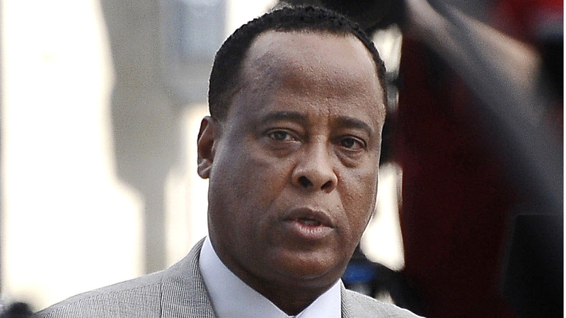 Michael Jackson's doctor Conrad Murray