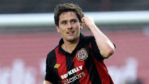Gareth McLynn was on the mark for Bohs