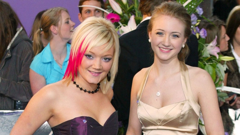 Hollie Jay Bowes pictured with her co-star Ashley Davies.
