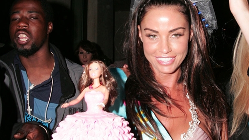 Price partied at London's swanky Mayfair hotel