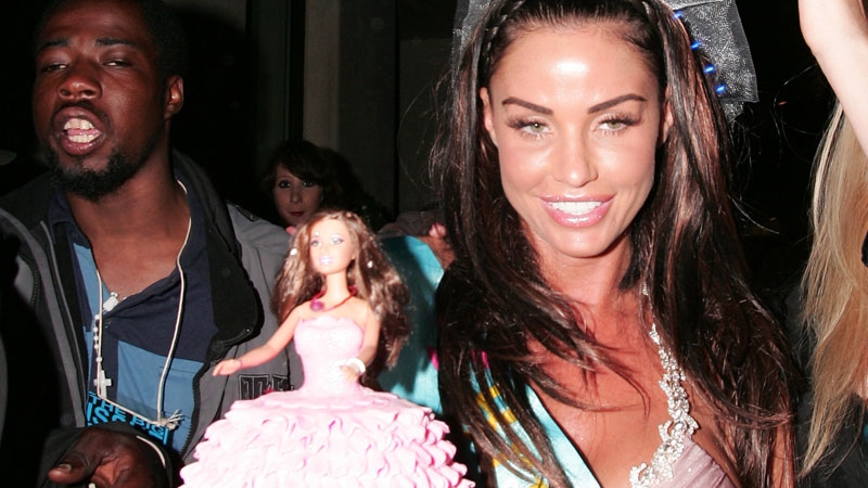 Price partied at London's swanky Mayfair hotel