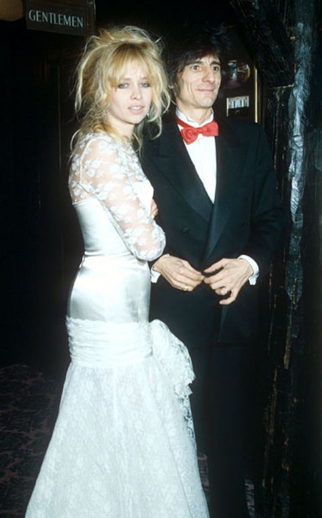 Ron Wood and Jo Howard