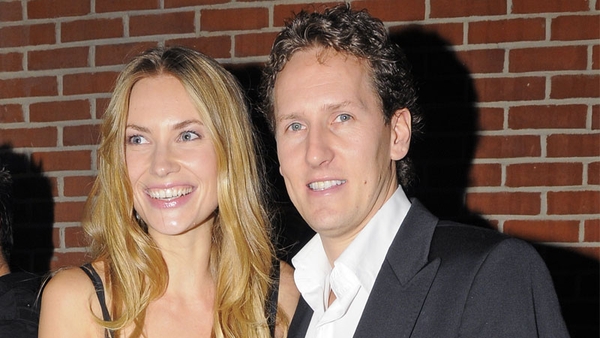Brendan Cole pictured with wife Zoe Hobbs