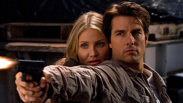 Cameron Diaz and Tom Cruise in Knight and Day