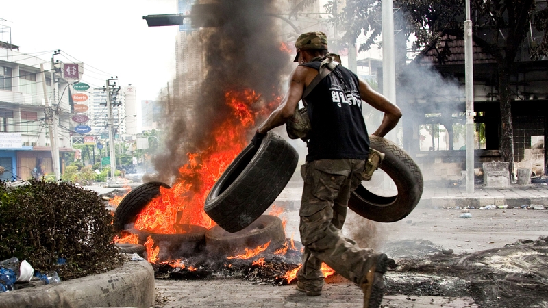 Thailand - Protests last April