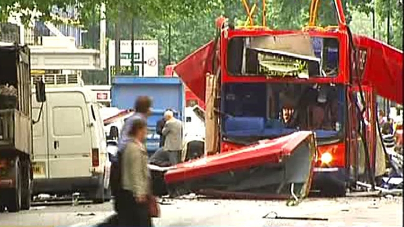 Tavistock Square - One of four London locations bombed in 2005
