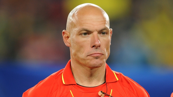 Howard Webb - In charge of Manchester United's crucial home game with Chelsea